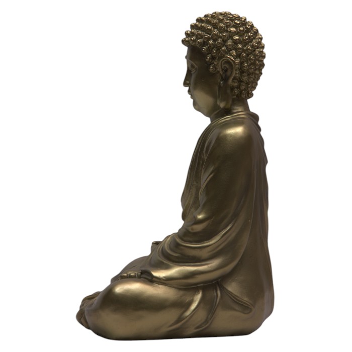 Antique Gold Seated Buddha Statue