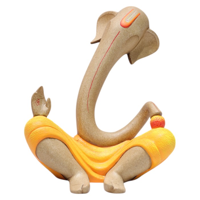 Ganesha Statue: Spiritual Home Decor, Symbol of Prosperity and Wisdom, Artistic Design, Add a Touch of Blessings and Elegance to Your Space.