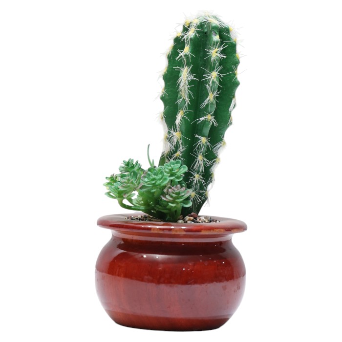 Artificial Echeveria Succulent in White Pot: Realistic Faux Plant, Modern Tabletop Decor, Low-Maintenance Greenery, Add a Touch of Desert Chic.