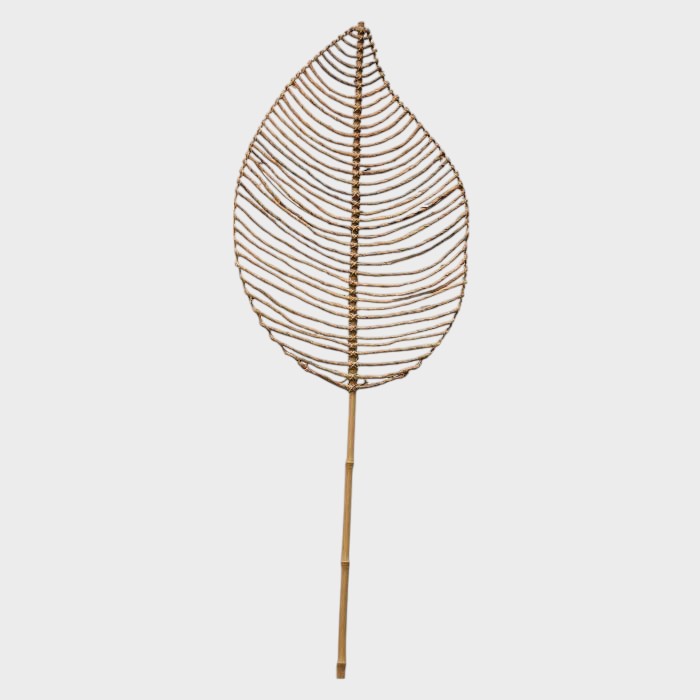Chakra Folia Rattan Leaf Decor