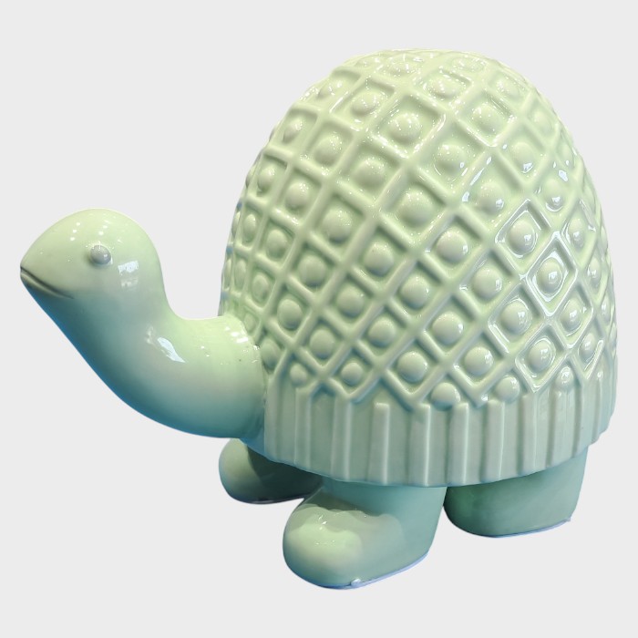 Charming Ceramic Turtle Figurine
