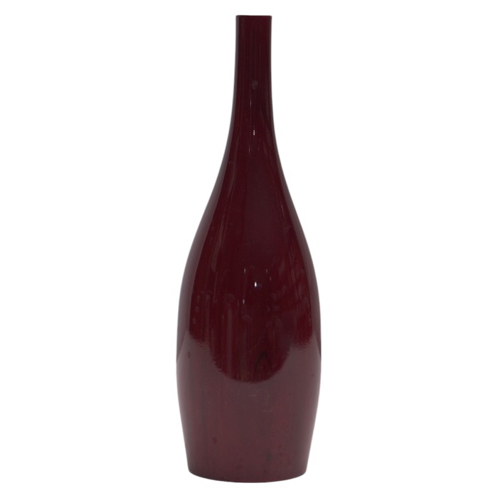 Modern Red Wine Vase - Elegant Decorative Accent For Living Room